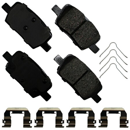 Akebono Proact Akebono ACT1914 ProACT Ultra Premium Ceramic Pads ACT1914